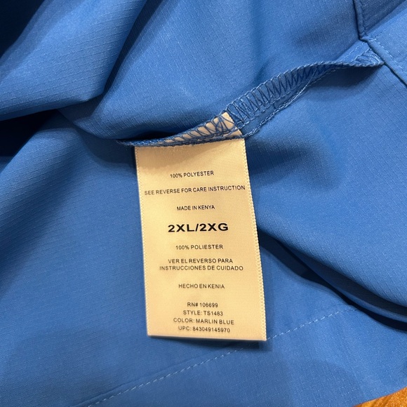 Habit Men's Vibrant Blue Casual Shirt - Picture 5 of 5